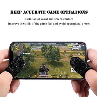 20PACK Flydigi Finger Sleeve 2 Beehive Game Controller Sweatproof Gloves for Phone Gaming PUBG and Other Professional Touch Screen Thumbs Mobile Game Cot Sweat Proof Gaming Screen Game Finger Cover