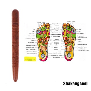 ✎[SKC] Wooden Foot Spa Physiotherapy Thai Massage Health Relaxation Wood Stick Tools [Shakangcool]