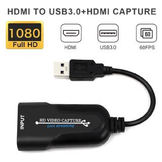 Mini Video Capture Card USB 3.0 HDMI Video Recording Box For Game DVD HD Camera Live Recording