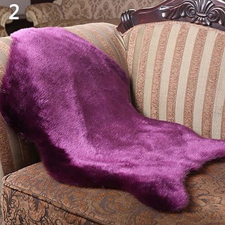 Soft Faux Sheepskin Rug Mat Carpet Pad Anti-Slip Sofa Decor (4)