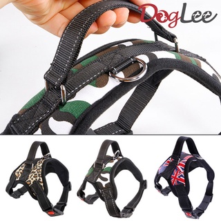 Reflective Dog Harness with Leash Adjustable Collar Leash Dog Leads for Large Dogs (6)