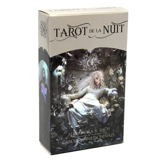 78 Cards Deck Tarot De La Nuit Full English Board Game Oracle Cards Astrology Divination Fate Cards