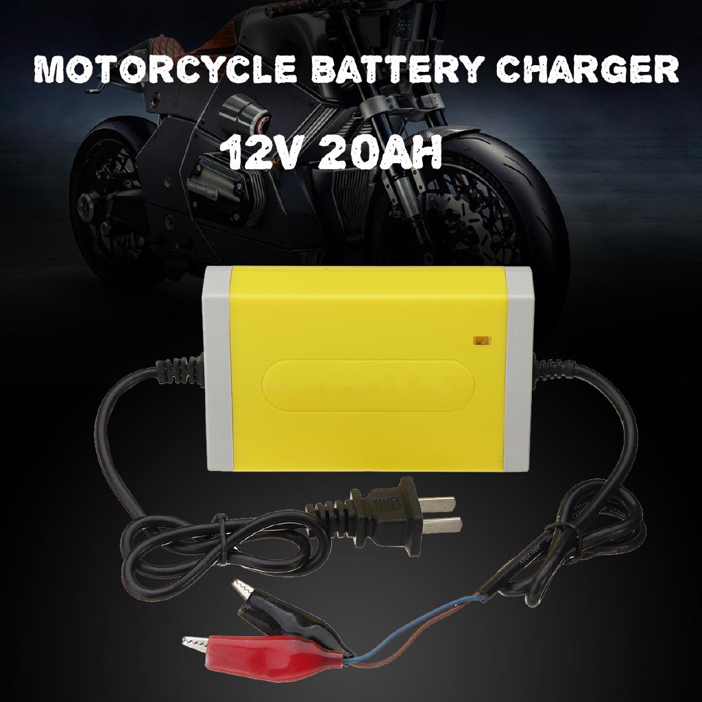 12V Motorcycle Battery Charger Smart Battery Charger For