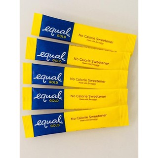 EQUAL GOLD NO CALORIE SWEETENER (25s, 50s, 100s)
