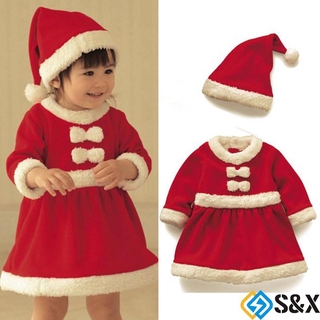 Kids Christmas Costume Fancy Dress Party Family Christmas Role Playing Clothes/New Year Suits