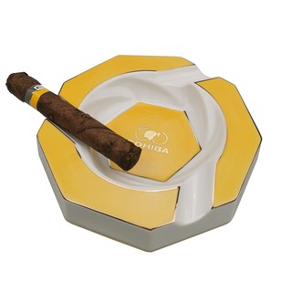 Cigar Ashtray Big Ashtrays for Cigarettes Large Rest Outdoor Cigars Ashtray for Patio/Outside/Indoor