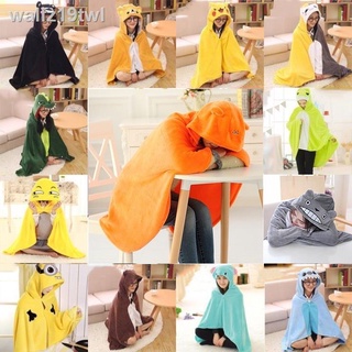 Women Clothes Capes¤♤Women Flannel Blanket Cloak Cape Stuffed Blanket Air Conditioning Blanket Cape (1)