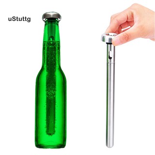 ➹Su Stainless Steel Beer Chiller Stick Beverage Cooling Rod Cooler Frozen Bar