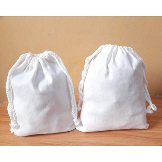 drawstring bags﹊Canvas Drawstring Pouch String Bag (K