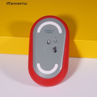 {iffarmerrtu} Wireless Mouse Silicone Case Shockproof Protective Cover For Logitech Pebble hye (1)