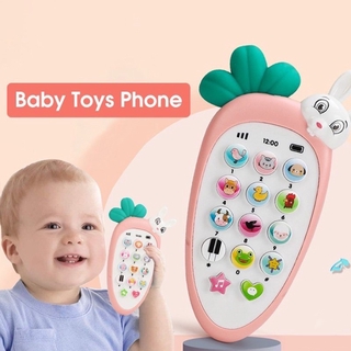 Simulation Children's Toys Mobile Phone Baby Early Childhood Educational Touch Screen Music Phone