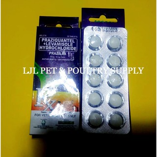Prazilex tablet (Dewormer for cats and dogs) sold/pc