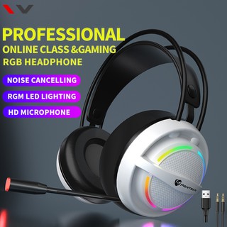 Noise Cancelling Headphones Over Ear Wired Headphones Call center headset with Microphone noise cancellation (1)