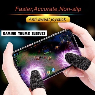 2PCS Anti-sweat Gaming Thumb Sleeve Instant Joystick for Online Gamers
