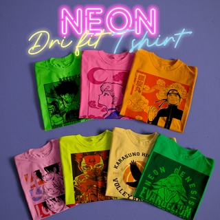 Personalized/Customized Multicolor Neon Drifit Sublimation Tshirt