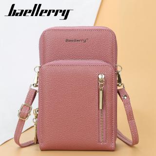 Baellerry Women Wallet Korean Version Double-layer Mobile Phone Beg Fashion Sling Bag