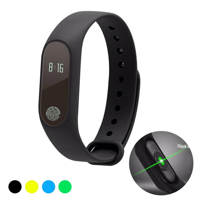 M2 Fitness Tracker Heart Rate Health Wristband Pedometer
