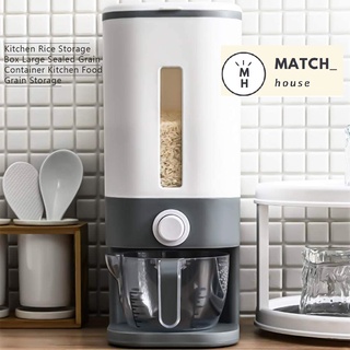 12kg Rice Dispenser and Storage with measuring cup