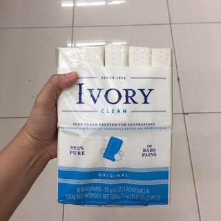 IVORY CLEAN (10 bars) 99% PURE
