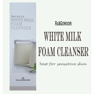 RA&Gowoori White Milk Foam Cleanser