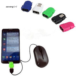 【SG】Mini Micro USB Male to USB 2.0 Female OTG Adapter Converter for Tablet Mouse