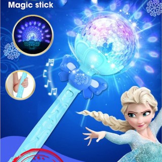 Toy Luminous Magic Wand LED Music Stick Frozen Henshin Toy Fluorescent Stick