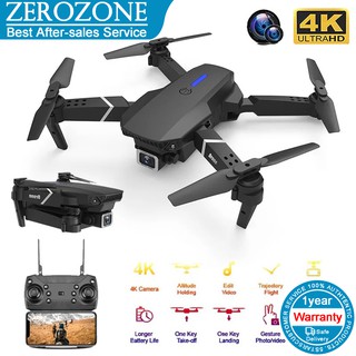 2021 New Quadcopter R25 WIFI FPV Drone With Wide Angle HD 4K 1080P Camera Height Hold RC Foldable Quadcopter Gift Toy