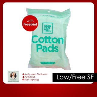 Skin Can Tell Cotton Pads (100 Square pads)