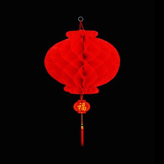 🎉 Big Red Honeycomb Hanging Lantern Thickened Wedding Party Birthday Decoration