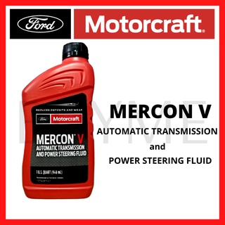 Ford Motorcraft Mercon V Automatic Transmission Fluid Genuine Ford