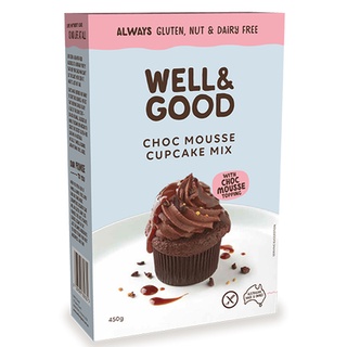 Well and Good Baking Mix Gluten Free Dairy Free Nut Free Vegan cake cupcake bread 475 grams