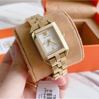 T0RY BURCH WATCH PAWNABLE AUTHENTIC SQUARE WATCH