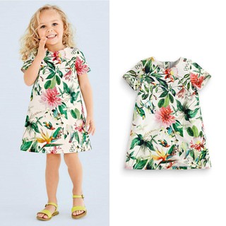 Summer Baby Girls Dress Floral Princess Dresses (1)