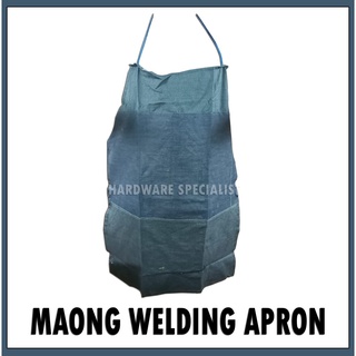 【spot goods】✿∏❅Welding Apron Maong Denim Assorted (Color may vary from picture)
