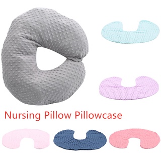 U Shape Pregnancy Maternity Cushion Pillow Cover Comfort Nursing Body Support Pillow Cover (Pillow not included)
