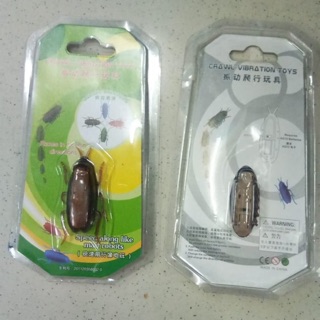 Cockroach toy battery