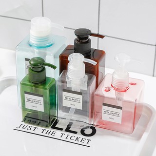 100/150/250/280/450ml Empty Shampoo Lotion Shower Gel Pump Bottle Dispenser