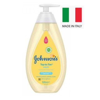 Johnson's Baby Top To Toe Wash 500mL Johnsons