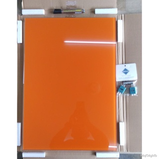 ❏✤⊕【Ready stock】 Profiles Mirror Opus Magnetic Glass Board (16.75" W x 24"H x 6mm thick)