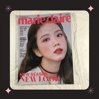 MARIE CLAIRE Magazine Korea September 2020 ft. BLACKPINK JISOO