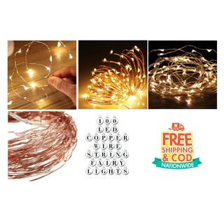 10 METERS AC/DC (Plug-in) LED STRING FAIRY PIXIE LIGHTS