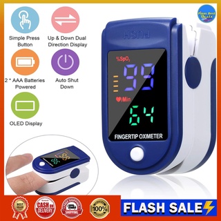Original Portable Finger Tip Pulse Oximeter Blood Oxygen Meter (Lk87) Heart Rate Health Monitor