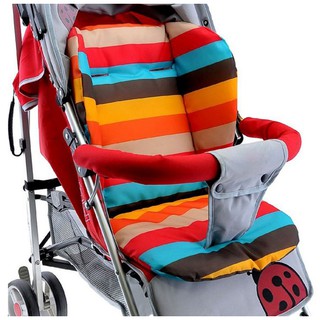 【COD】Baby Car Seat Pad Waterproof Padding Pram Rainbow Baby Kids Stroller Cushion