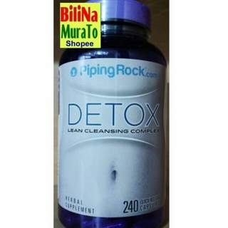 DETOX Lean Cleansing Complex 240 Capsules Dandelion Psyllium Ginger Milk Thistle Detoxic