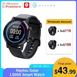 2021Youpin Haylou RT LS05S Smartwatch Newest Version Heart Rate Monitor Sport Watch IP68 Waterproof