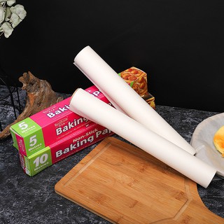 BANMA Parchment Paper Sheets For Baking 5M Unbleached Heat-Resistant Waterproof Non-Stick Oil-Proof