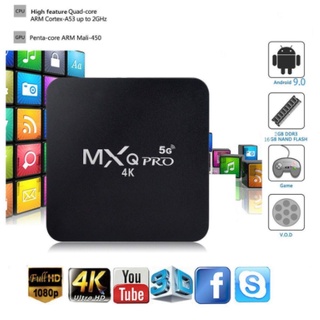 New MXQ PRO 8G+128GB 4K Android Ultra HD TV Box