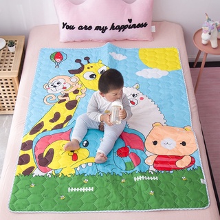 Baby ge niao dian Baby Waterproof Gasket Waterproof Leakproof and Breathable Large Cotton Machine Washable Mattress for Children and Babies