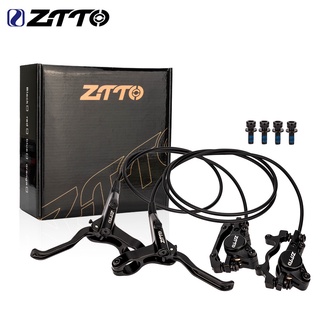 {READY STOCK} ZTTO mountain bike oil disc bicycle hydraulic brake kit, oil brake disc brake, hydraulic brake 2-piston universal（1 pair）