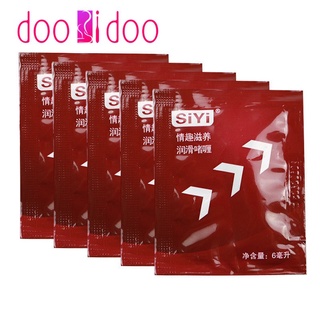 ♡10PCS SIYI Jelly Personal Water Soluble Lubricant Oil Sex Toy Minyak Badan 6ml / Pack Lubricating❊